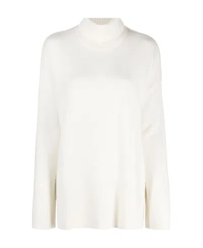 P.a.r.o.s.h Long-sleeved Sweater In White