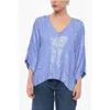 P.a.r.o.s.h Long Sleeved Top With Allover Sequins