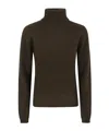 P.a.r.o.s.h Long-sleeved Turtleneck Sweater In Blue