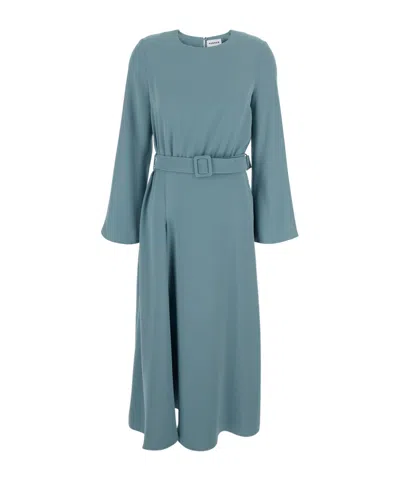 P.A.R.O.S.H LONG SLEEVES CADY MIDI DRESS