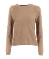 P.a.r.o.s.h Long Sleeves Knitwear In Brown