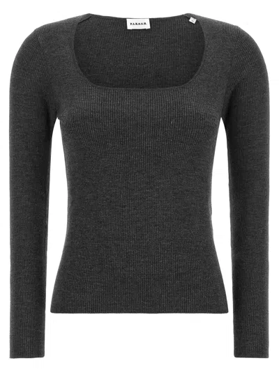 P.a.r.o.s.h . 'long' Sweater In Gray