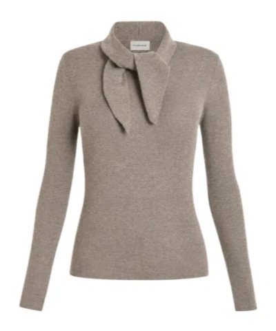 P.a.r.o.s.h Long-sleeved Sweater In Gray