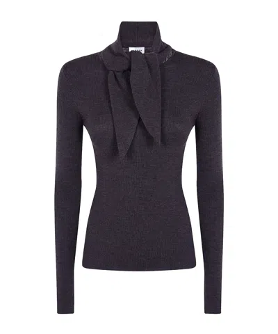 P.a.r.o.s.h Long-sleeved Sweater In Purple
