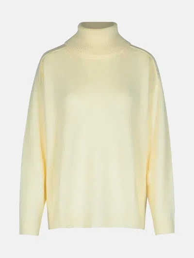 P.a.r.o.s.h 'loos' Cream Wool Blend Turtleneck Sweater