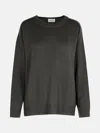 P.a.r.o.s.h 'loos' Turtle-grey Wool Blend Sweater In Grey