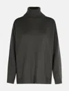 P.a.r.o.s.h 'loos' Turtleneck Sweater In Dove Grey Wool Blend In Grey