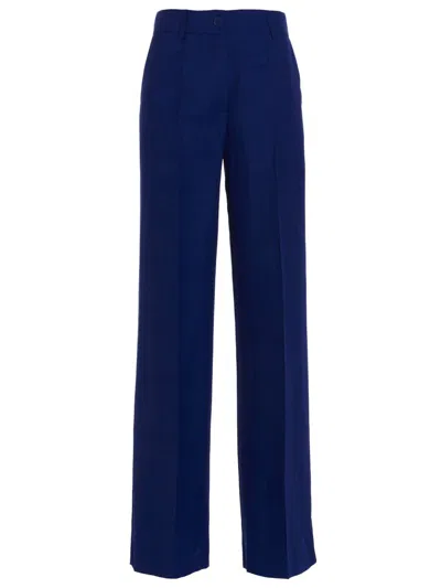 P.a.r.o.s.h Dark Blue Loose Leg Pants