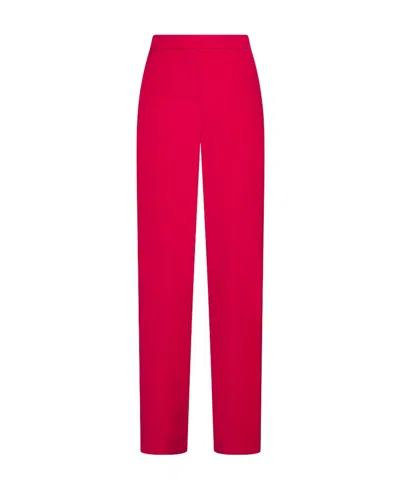 P.a.r.o.s.h Loose Waist Casual Pants In Red
