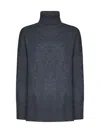 P.a.r.o.s.h Loto Turtleneck Sweater In Blue