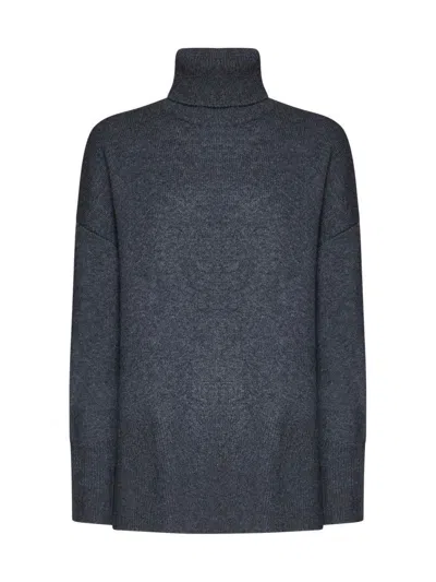 P.a.r.o.s.h Loto Turtleneck Sweater In Blue