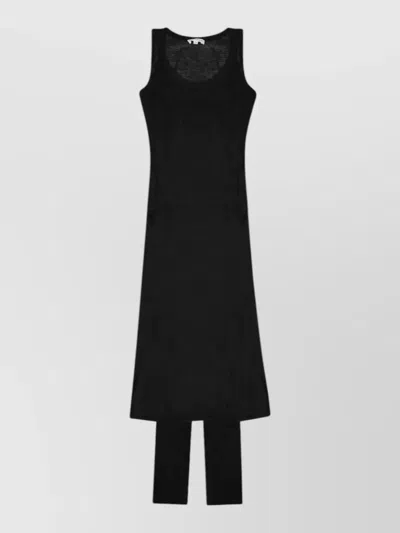 P.a.r.o.s.h P. A.r. O.s. H. Linen-viscose T-shirt For Women In Black