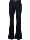 P.a.r.o.s.h Low-rise Bootcut Jeans In Blue