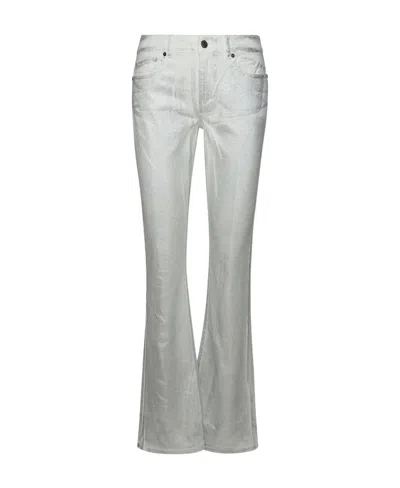 P.A.R.O.S.H LOW-RISE BOOTCUT-LEG JEANS