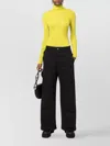 P.a.r.o.s.h Low-rise Wide-leg Jeans With Front And Back Pockets