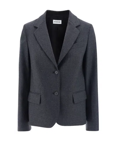 P.A.R.O.S.H P.A.R.O.S.H. LOWELL SINGLE-BREASTED TAILORED BLAZER