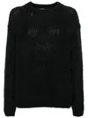 P.a.r.o.s.h Long-sleeve Sweater In Black