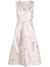 P.a.r.o.s.h Brocade-effect Patterned-jacquard Dress