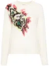 P.a.r.o.s.h Lycoris Brushed-knit Jumper In Neutrals