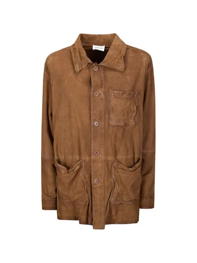 P.a.r.o.s.h Mafra Jacket In Brown