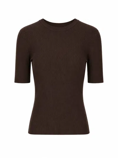 P.a.r.o.s.h Parosh Maglia /c In Brown