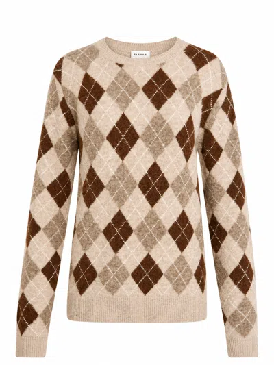 P.a.r.o.s.h Parosh Maglia In Fantasia Marrone