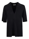 P.a.r.o.s.h Maglia In Jersey In Black