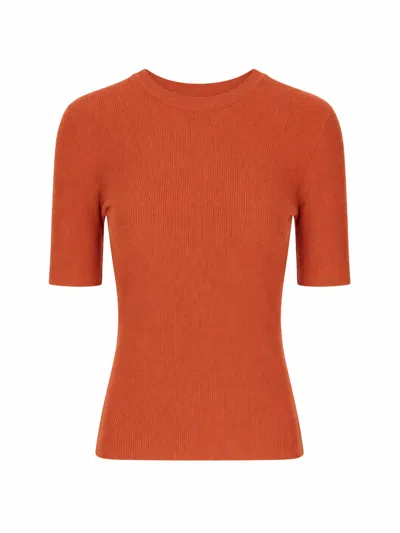 P.a.r.o.s.h Parosh Maglia M/c In Orange