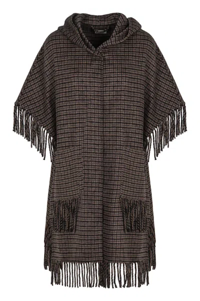 P.A.R.O.S.H P.A.R.O.S.H. MANTLE WITH FRINGES