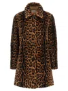 P.a.r.o.s.h Marianne Coat In Animal Print