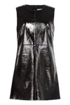P.a.r.o.s.h Parosh Marilyn Leather Dress In Black