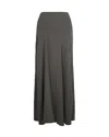 P.a.r.o.s.h Maxi Gonna Con Spacco Stone In Gray