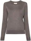 P.a.r.o.s.h Knitted Sweater In Brown