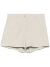 P.a.r.o.s.h Belt Loop Shorts In Grey