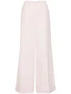 P.a.r.o.s.h Mid-rise Wide-leg Tailored Trousers In Pink