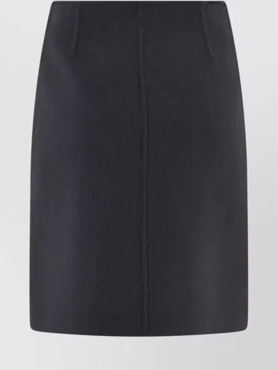 P.A.R.O.S.H MIDI AND KNEE LENGTH HIGH WAIST SKIRT