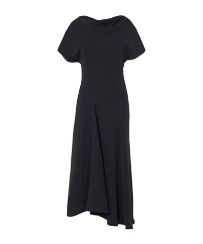 P.a.r.o.s.h Midi Dress In Black