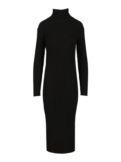P.a.r.o.s.h Midi Dress In Black