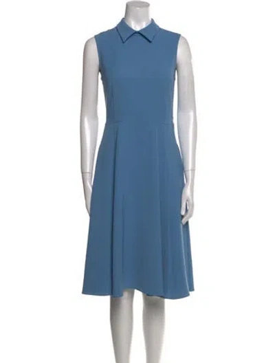 Pre-owned P.a.r.o.s.h Midi Length Dress In Blue