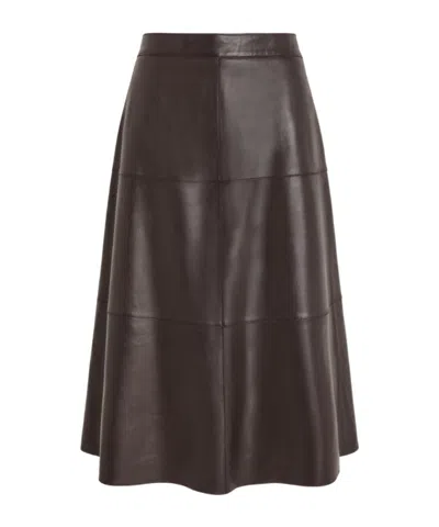 P.a.r.o.s.h Midi Skirt In Moro