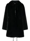 P.a.r.o.s.h Hooded Faux-fur Coat