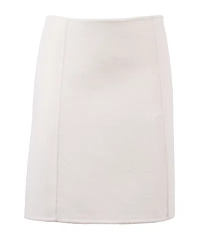 P.a.r.o.s.h Midriff-length Midi Skirt In Multi