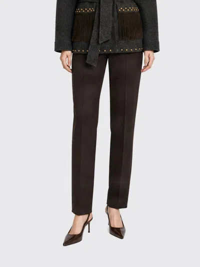 P.a.r.o.s.h Parosh Mid-rise Skinny Stretch Virgin Wool Trousers . In Black