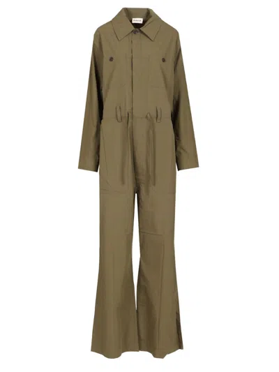 P.a.r.o.s.h Military Green Jumpsuit Jewelry Green