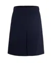 P.a.r.o.s.h Midnight Blue Technical Bermuda Shorts In Black