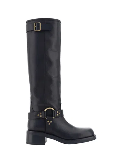 P.a.r.o.s.h Mishoe Boots In Black