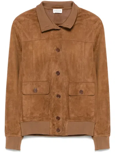 P.a.r.o.s.h Monet Jacket In Brown