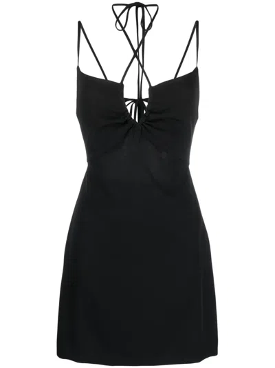 P.a.r.o.s.h Mini Dress In Black