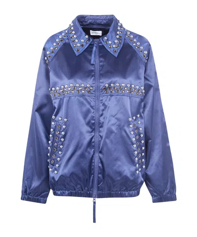 P.a.r.o.s.h 'nashville' Nylon Jacket In Blue
