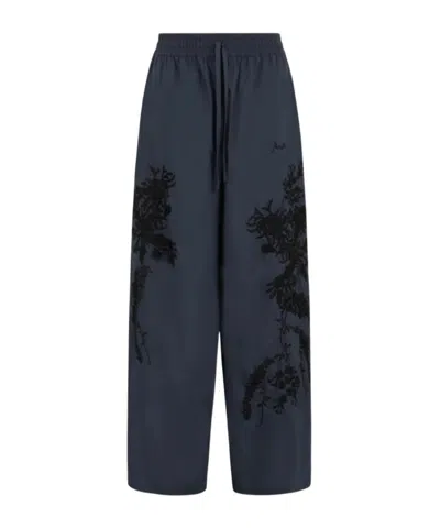 P.a.r.o.s.h . Ninja Wide-leg Pants In Black